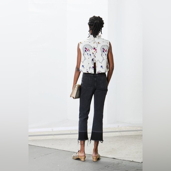 Rachel Comey Legion slim jeans, size 2, black/charcoal - Picture 3 of 15